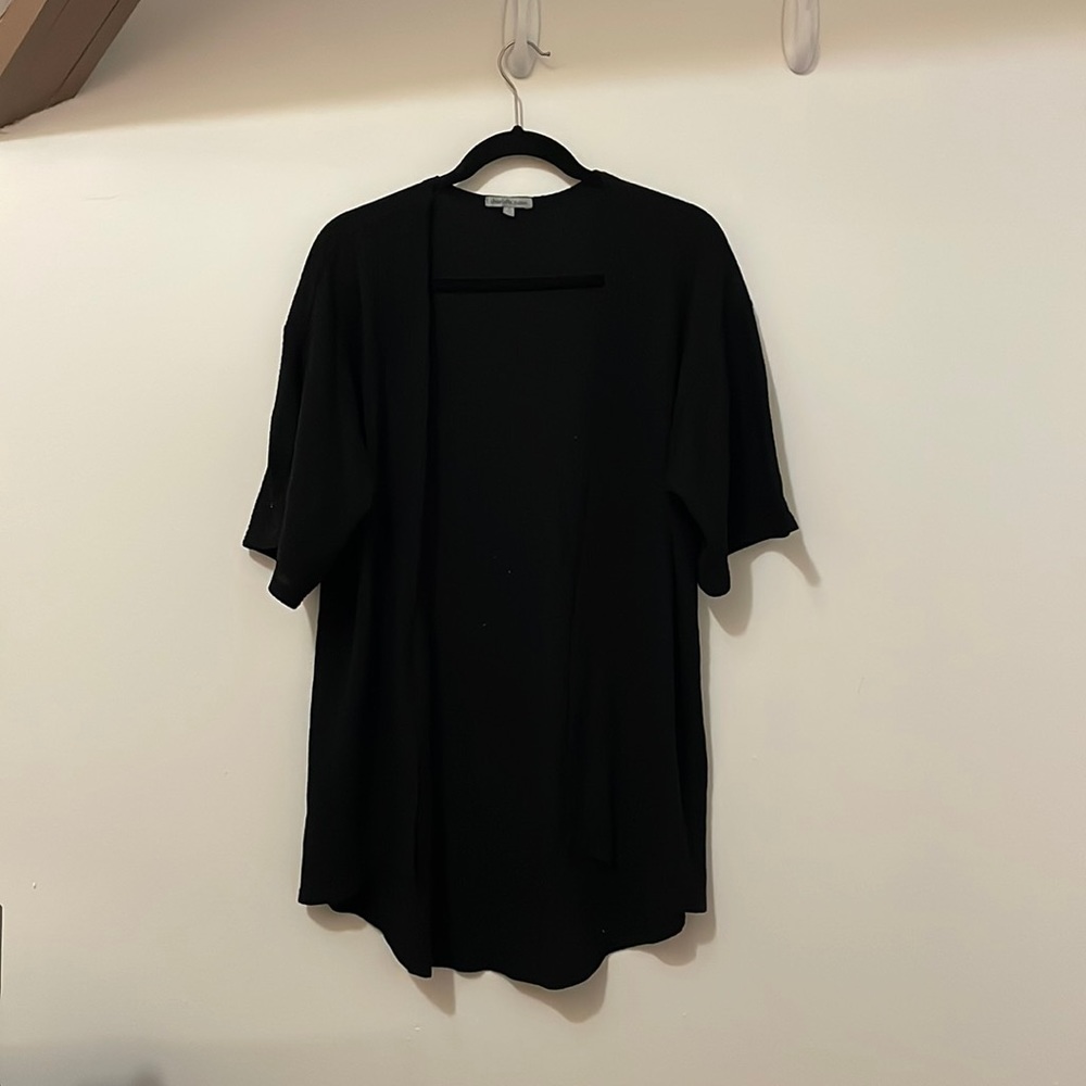 Size S. Black Cardigan. Very flowy